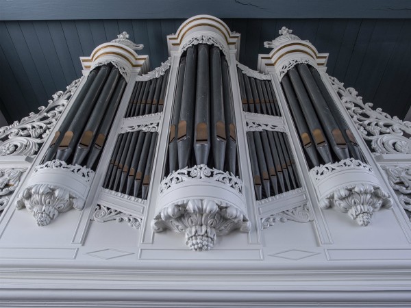 Orgelfront in Doezum